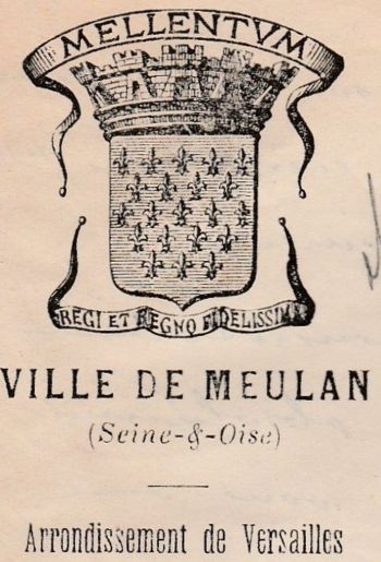 Coat of arms (crest) of Meulan-en-Yvelines