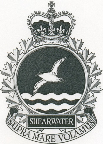 Coat of arms (crest) of the Canadian Forces Base Shearwater, Canada