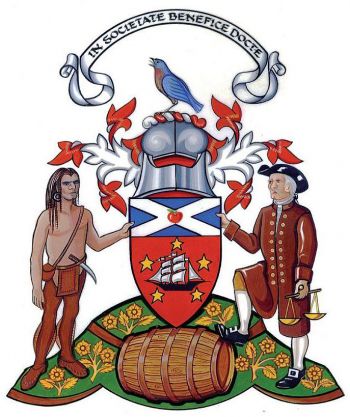 Arms (crest) of New York St. Andrew's Society