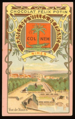 Blason de Nîmes/Coat of arms (crest) of {{PAGENAME