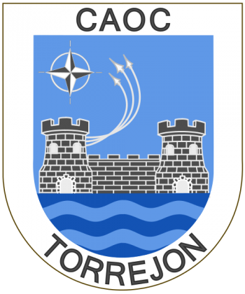 Coat of arms (crest) of the Combined Air Operations Centre Torrejon, NATO