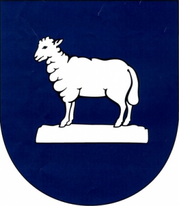 Arms (crest) of Modrá (Uherské Hradiště)