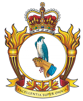 Coat of arms (crest) of the Canadian Forces School of Aerospace Control Operations, Canada