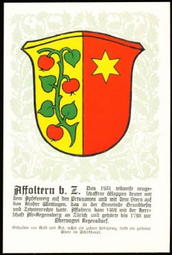 Wappen von/Blason de Affoltern