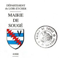 Blason de Sougé/Arms (crest) of Sougé