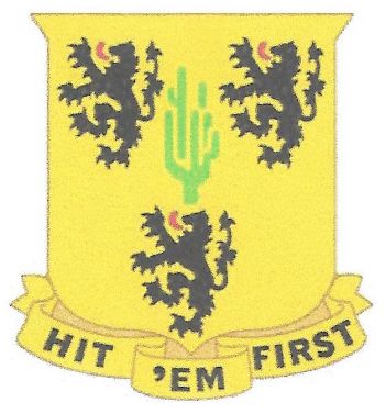Arms of 181st Field Artillery Regiment, Tennessee Army National Guard
