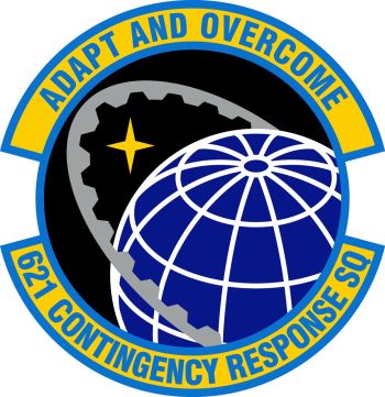 Coat of arms (crest) of the 621st Contingency Response Squadron, US Air Force