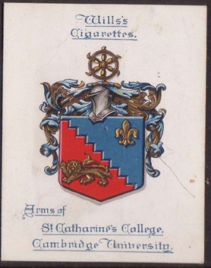 Coat of arms (crest) of St Catharine's College (Cambridge University)