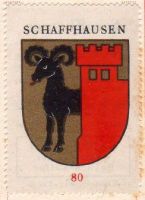 Wappen von Schaffhausen/Arms (crest) of Schaffhausen