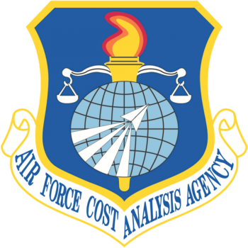 Coat of arms (crest) of the Air Force Cost Analysis Agency, US Air Force