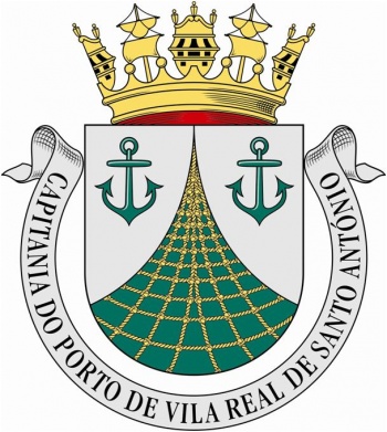 Coat of arms (crest) of the Harbour Captain of Vila Real do Santo António, Portuguese Navy