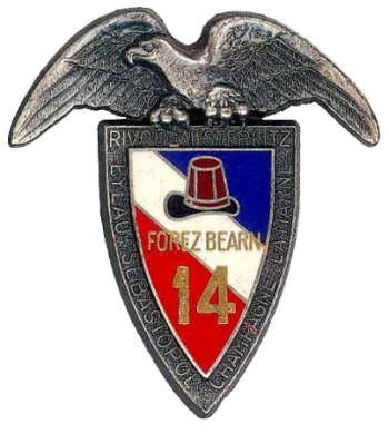 Arms of 14th Infantry Regiment, French Army