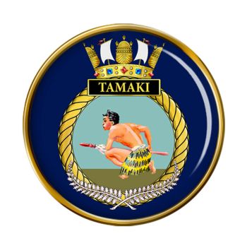 Coat of arms (crest) of the HMNZS Tamaki, RNZN