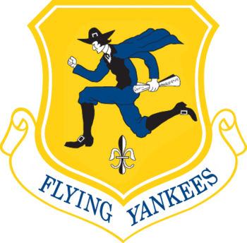 Coat of arms (crest) of the 103rd Airlift Wing, Connecticut Air National Guard