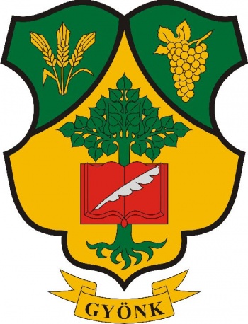 Gyönk (címer, arms)