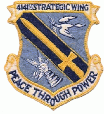 Coat of arms (crest) of the 4141st Strategic Wing, US Air Force