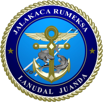 Coat of arms (crest) of the Aviation Unit Juanda, Indonesian Navy