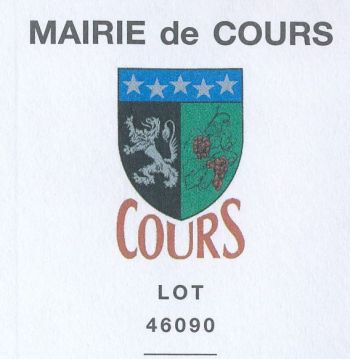 Blason de Cours (Lot)/Coat of arms (crest) of {{PAGENAME