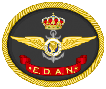 Coat of arms (crest) of the Navy Aircraft Crews School, Spanish Navy