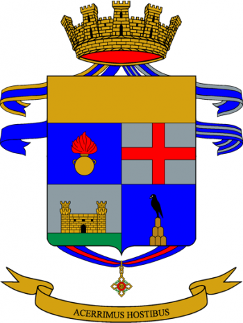 Coat of arms (crest) of the 73rd Infantry Regiment Lombardia, Italian Army