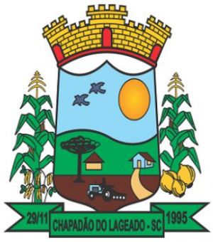 Brasão de Chapadão do Lageado/Arms (crest) of Chapadão do Lageado