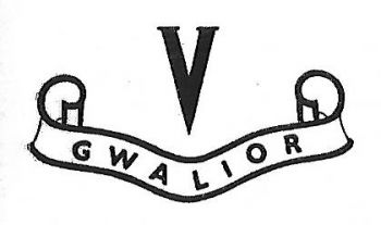Coat of arms (crest) of the 5th Gwalior Infantry, Gwalior