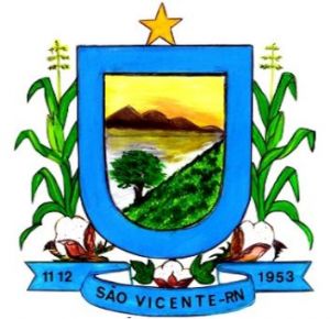 Brasão de São Vicente (Rio Grande do Norte)/Arms (crest) of São Vicente (Rio Grande do Norte)
