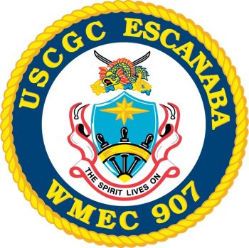 Coat of arms (crest) of the USCGC Escanaba (WMEC-907)