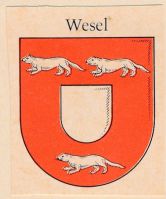 Wappen von Wesel/Arms (crest) of Wesel
