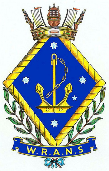 Coat of arms (crest) of the Women's Royal Australian Naval Service
