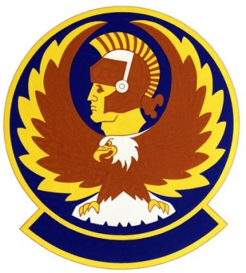 Coat of arms (crest) of the 7206th Supply Squadron, US Air Force