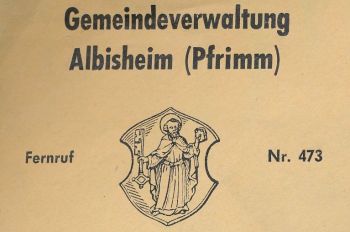 Wappen von Albisheim/Coat of arms (crest) of Albisheim