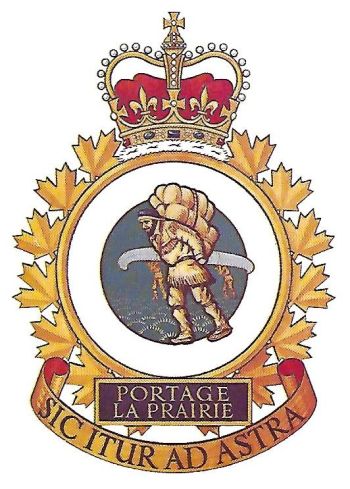 Coat of arms (crest) of the Canadian Forces Base Portage la Prairie, Canada