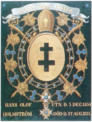 Arms of Hans Olov Holmström