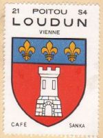 Blason de Loudun/Arms (crest) of Loudun
