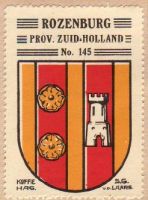 Wapen van Rozenburg/Arms (crest) of Rozenburg