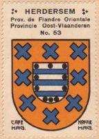 Wapen van Herdersem/Arms (crest) of Herdersem
