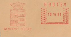 Wapen van Houten/Arms (crest) of Houten