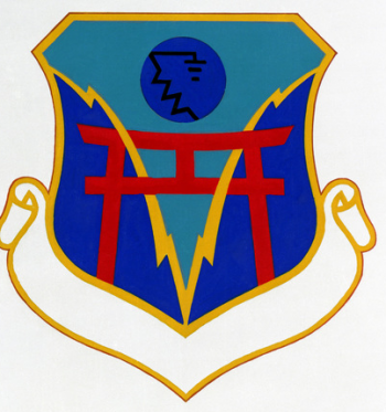 Coat of arms (crest) of the 1956th Communications Group, US Air Force