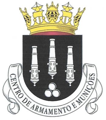 Coat of arms (crest) of the Armaments and Munitions Center, Portuguese Navy