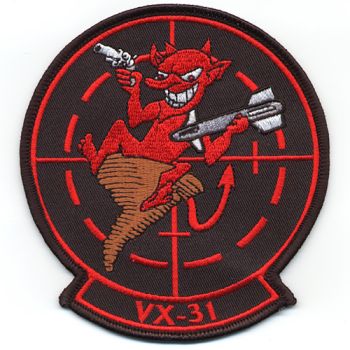 Coat of arms (crest) of the Air Test and Evaluation Squadron 31 (VX-31) Dust Devils, US Navy