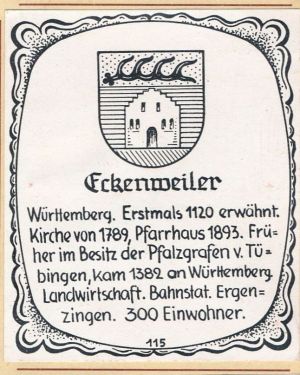 Wappen von Eckenweiler