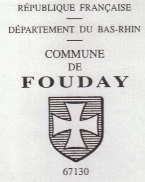 Blason de Fouday/Coat of arms (crest) of {{PAGENAME