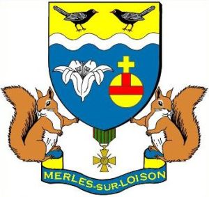 Blason de Merles-sur-Loison/Coat of arms (crest) of {{PAGENAME