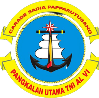 Coat of arms (crest) of the VI Main Naval Base, Indonesia Navy