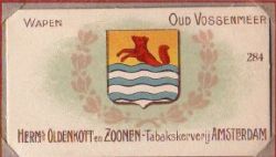 Wapen van Oud Vossemeer/Arms (crest) of Oud Vossemeer