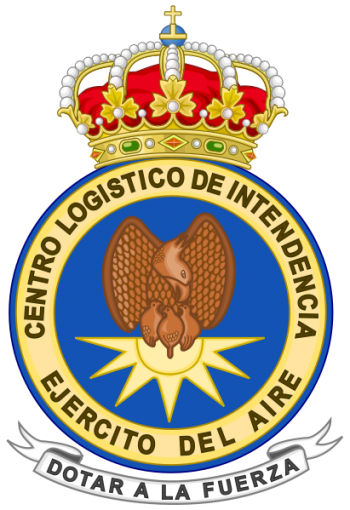 Coat of arms (crest) of the Quartermaster Logistics Center, Spanish Air Force