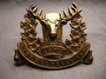 Coat of arms (crest) of the The East Kootenay Regiment, Canadian Army