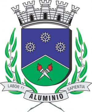 Brasão de Alumínio (São Paulo)/Arms (crest) of Alumínio (São Paulo)
