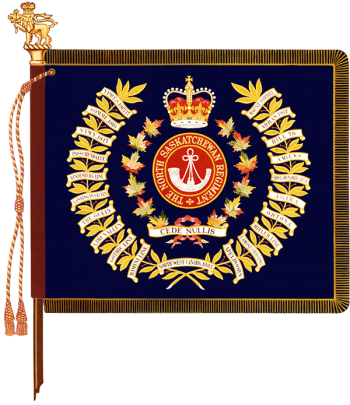 Arms of The North Saskatchewan Regiment, Canadian Army